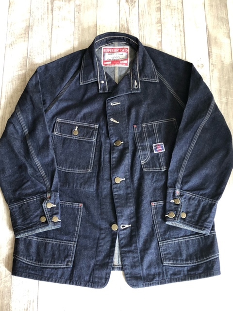 WORKERS】 SUPER BIG CAT Jacket, 10 oz Denim BLISSWEAR CLOTHING 静岡  アメカジショップ【TOYS McCOY（トイズマッコイ）、Workers（ワーカーズ）、COLIMBO（コリンボ）】